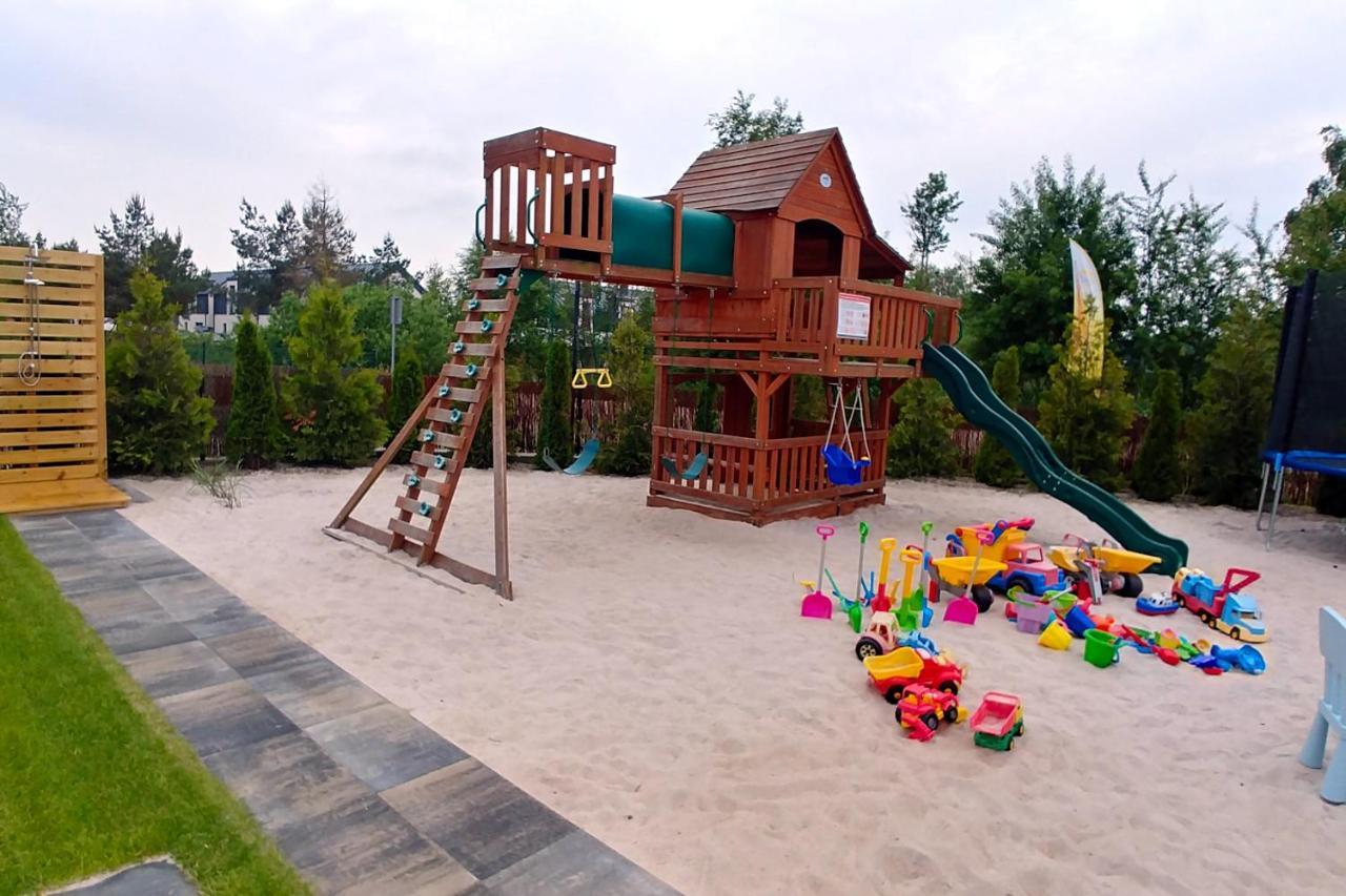Ferienwohnung Sloneczna Przystan Dębki Exterior foto