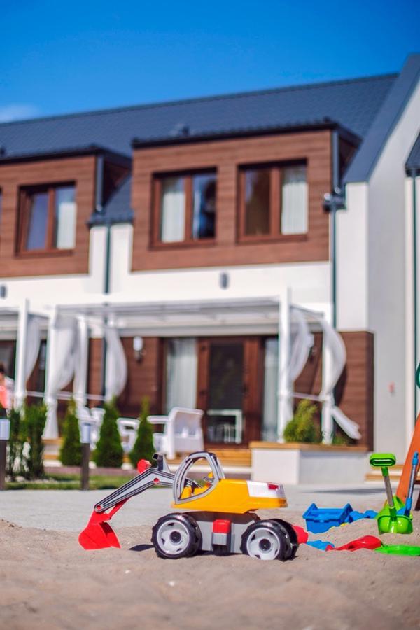 Ferienwohnung Sloneczna Przystan Dębki Exterior foto